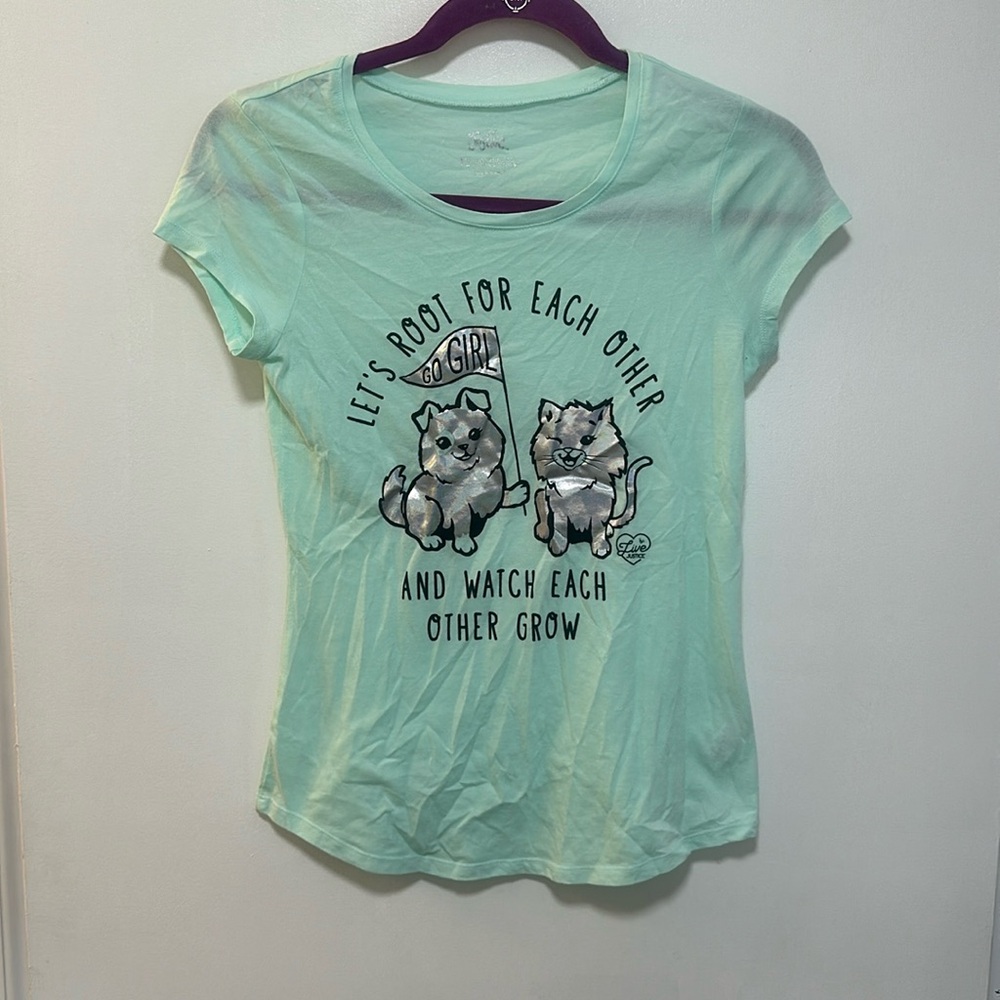 Girls Justice short sleeve shirt size 12